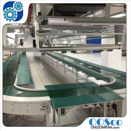 Assembly conveyor feature