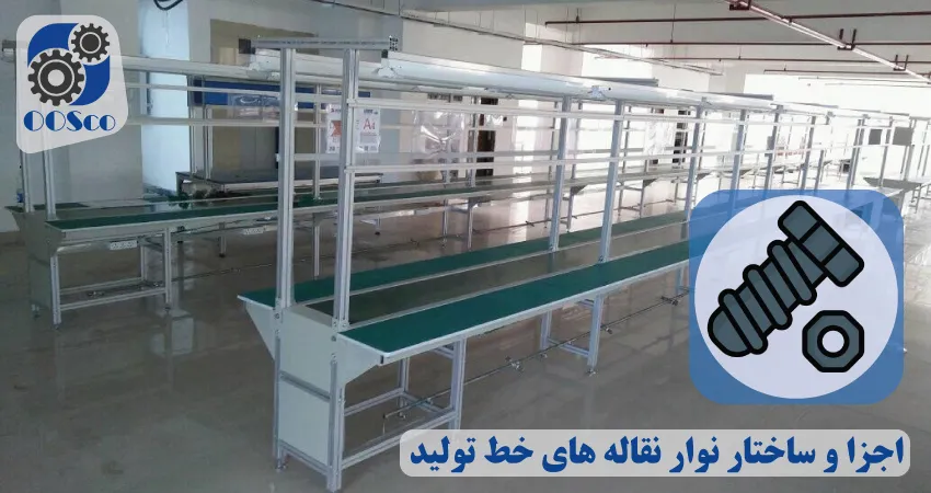 اجزای کانوایر خط تولید